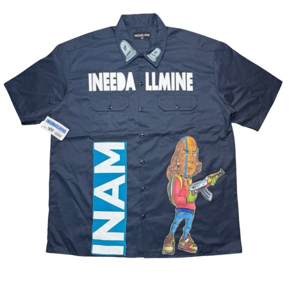 I Need All Mine INAM Los Angeles LA Black Culture Nipsey Hussle Dickies Shirt